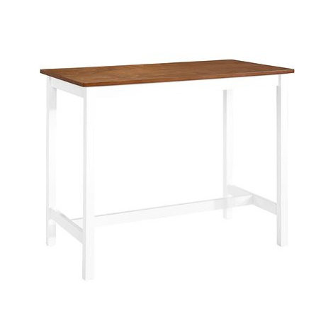 Barový stůl masivní dřevo 108x60x91 cm SHUMEE