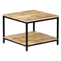 Konferenční stolek 60 × 60 × 45 cm masivní mangovníkové dřevo