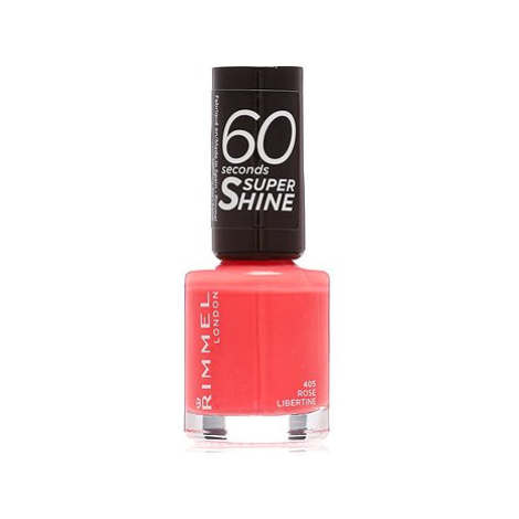 RIMMEL LONDON 60 Seconds Shine Nail Polish 405 Rose Libertine 8 ml