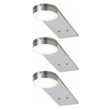 Paulmann nábytkové přisazené svítidlo LED Setup kruhové 3ks-Set vč. LED-Modul 3x3,2W 935.67 P 93