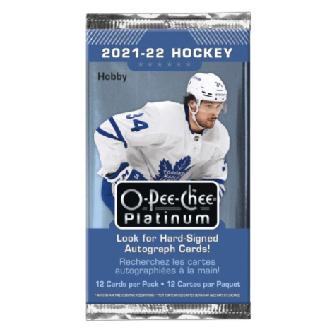2021-2022 NHL UD O-Pee-Chee Platinum Hobby Balíček - hokejové karty Upper Deck