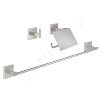 Grohe 41124DC0 - Set koupelnových doplňků 3 v 1, supersteel