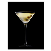 Fotografie Martini Glass with Green Olives, Yamada Taro, 30 × 40 cm