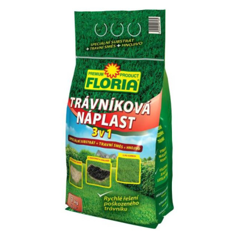 AGRO CS FLORIA Trávníková náplast 3 v 1 1 kg