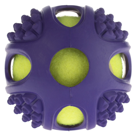 Hračka pro psy gumový tenisový míček 2v1, Ø 10 cm - 1 kus bitiba