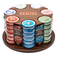 Reuzel Piglet Poker Chip Display - otočný stojan na 35g pomády zn. Reuzel