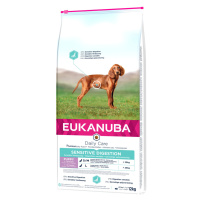 Eukanuba velké balení - 10 % sleva - Sensitive Digestion Chicken & Turkey - 12 kg