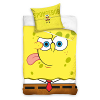 Carbotex Dětské povlečení Sponge Bob Emoji