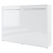 Dig-net nábytek Sklápěcí postel Lenart CONCEPT PRO CP-05 | 120 x 200 cm Barva: bílý lesk / bílá