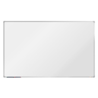 boardOK Bílá magnetická tabule s emailovým povrchem 200 × 120 cm, stříbrný rám