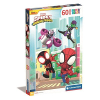 Clementoni Puzzle 60 dílků Maxi Spidey a úžasní přátelé 26476