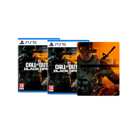 Call of Duty: Black Ops 6 - Double Steel Pack - 2x PS5 + Steelbook ACTIVISION