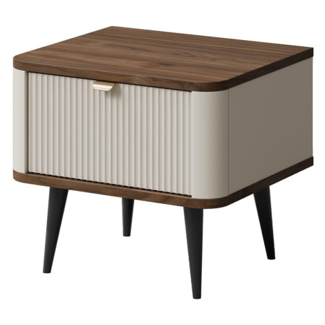 Noční stolek Marly 17 ořech/kašmír BAUMAX