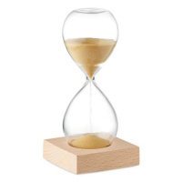 Sortland Přesýpací hodiny - 5 minut, na dřevěném podstavci