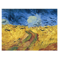 Obrazová reprodukce Wheatfield with Crows, Vincent van Gogh, 40 × 30 cm