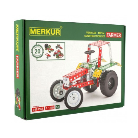 Stavebnice Merkur Farmer Set 20 modelů 349 ks