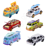 Autíčko VW The Originals Deluxe Cars Majorette kovové se sběratelským boxem 7,5 cm délka 6 druhů