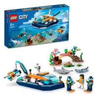 LEGO® City 60377 Průzkumná ponorka potápěčů