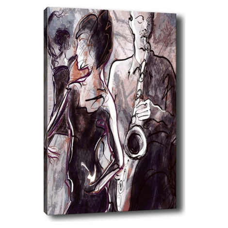 Obraz Tablo Center Jazz, 40 x 60 cm Vavien Artwork
