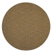 Vopi koberce Kusový koberec Alassio zlatohnědý kruh - 250x250 (průměr) kruh cm