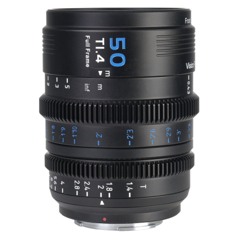 SIRUI Vision Prime 1 50mm T1.4 Full Frame Cine Lens (Black, E/Z/RF/L Interchangable Mount))