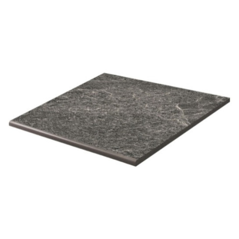 Schodovka Rako Core Outdoor night 60x60 cm reliéfní DCH66875.1