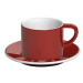 Loveramics Bond - 150 ml Cappuccino cup and saucer - Red