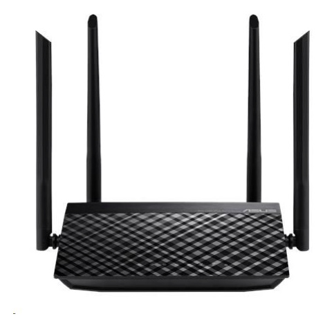 ASUS RT-AC1200 v2 Wireless AC1200 Dualband Router, 4x 10/100 RJ45