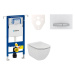 Cenově zvýhodněný závěsný WC set Geberit do lehkých stěn / předstěnová montáž + WC Ideal Standar