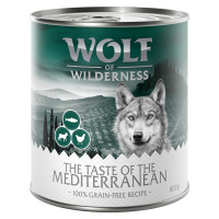 Wolf of Wilderness konzervy, 24 x 800 g za skvělou cenu - The Taste Of The Mediterranean