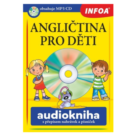 Angličtina pro děti Audiokniha s přepisem nahrávek a písniček