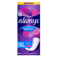 Always Daily Protect Extra Long Se svěží vůní Intimky 40 ks. Pro slevu 10% zadejte v košíku EAN: