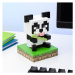 Lampička Minecraft - Panda