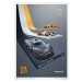 Umělecký tisk McLaren Racing - The Triple Crown - 60th Anniversary, 50 × 70 cm