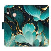 iSaprio flip pouzdro Blue Flowers 02 pro Huawei P20 Lite