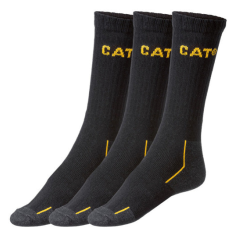 Caterpillar Pánské pracovní ponožky, 3 páry (adult#male, 39/42, šedá)