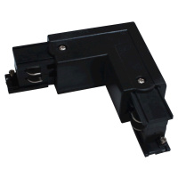 TRACK L CONNECTOR L-L 4W BLACK