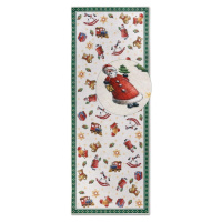 Zelený běhoun s vánočním motivem 80x200 cm Green Christmas – Villeroy&Boch