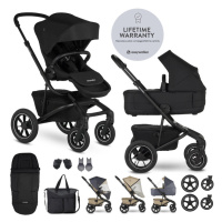 EASYWALKER Kočárek kombinovaný Jimmey Pepper Black XXL AIR + RWS