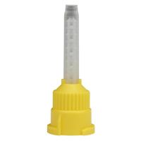 PURE míchací kratší žluté kanyly pro otiskovací materiály 1:1 (ø4,2mm), 50ks