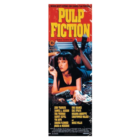 Plakát, Obraz - Pulp Fiction - Uma Thurman, (53 x 158 cm)
