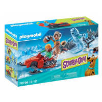 Playmobil 70706 scooby-doo! dobrodružství se sněžným duchem