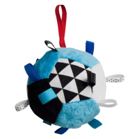 Hencz Toys Plyšový barevný balónek - modrý