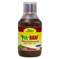 cdVet Fit-BARF rybí tuk z tresčích jater, 250 ml