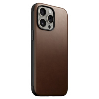 Nomad Modern Leather Case, brown - iPhone 15 Pro Max (NM01619185) Hnědá