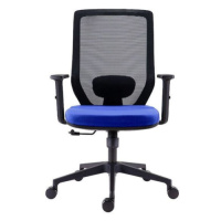 Kancelářská židle Antares Eduard, s područkami, modrá