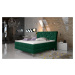 Artelta Manželská postel ADEL Boxspring | 180 x 200 cm Barva: Monolith 09