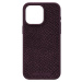 NJORD Salmon Leather Magsafe kryt iPhone 15 Pro Max vínový