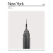 Ilustrace City New York 2, Finlay & Noa, 30 × 40 cm