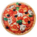 Ayyildiz koberce Kusový koberec Pizza  - 150x150 (průměr) kruh cm